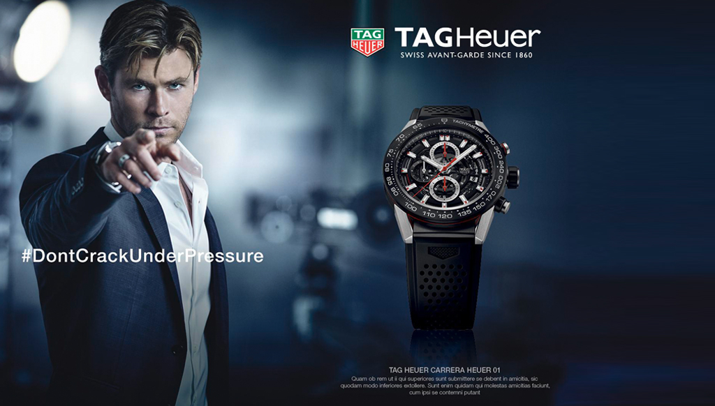 Chris Hemsworth is Tag Heuer’s new ambassador