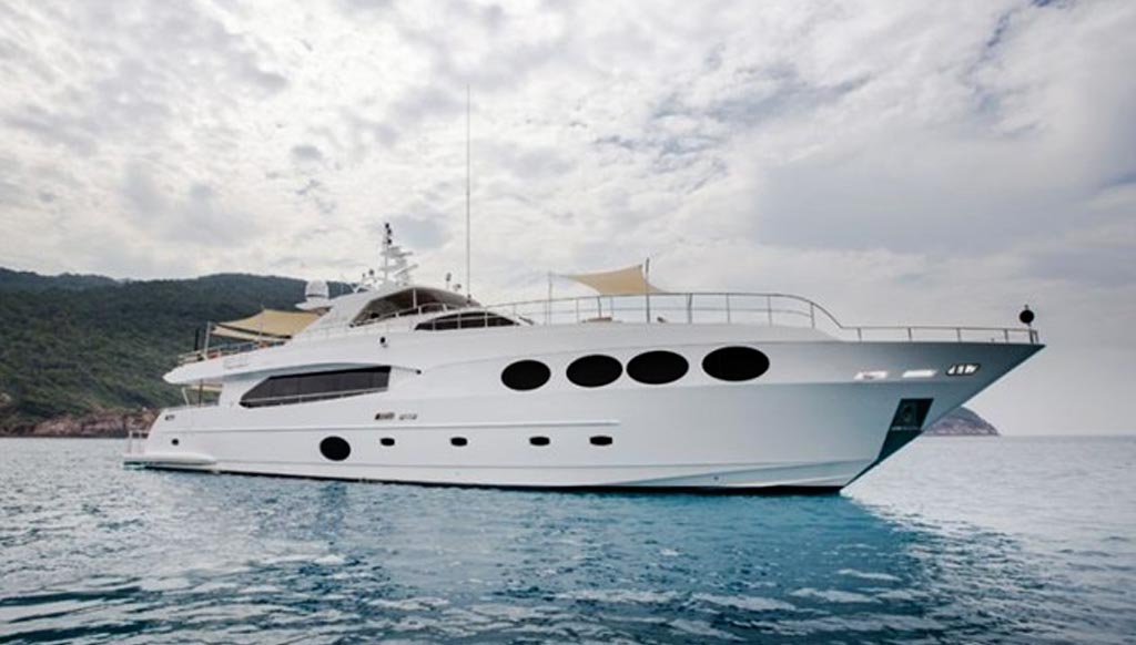 Gulf Craft’s Majesty 105: largest superyacht at PIMEX