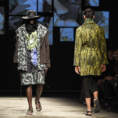 Refugees rule catwalk at Pitti Uomo