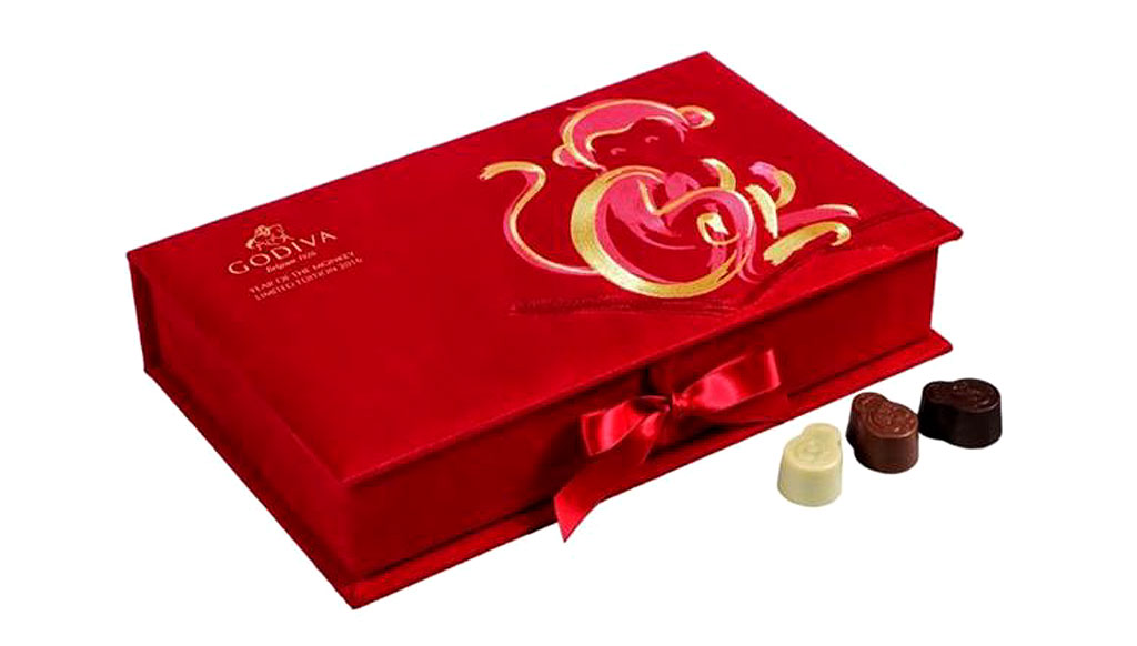 Limited edition chocolates for the Year of the Monkey