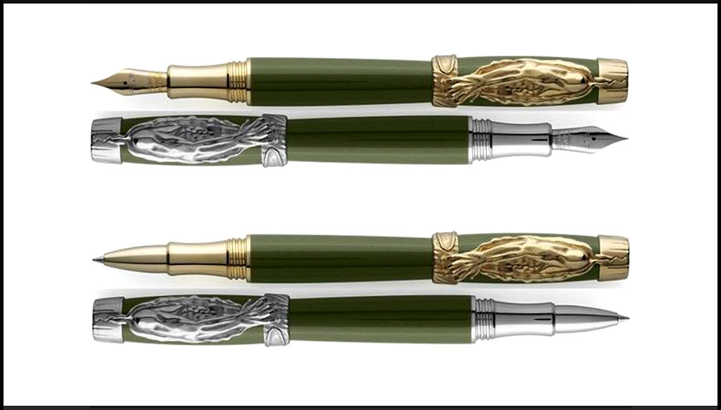 Montegrappa’s  tribute to Salvador Dalí: Geopoliticus Child Pen