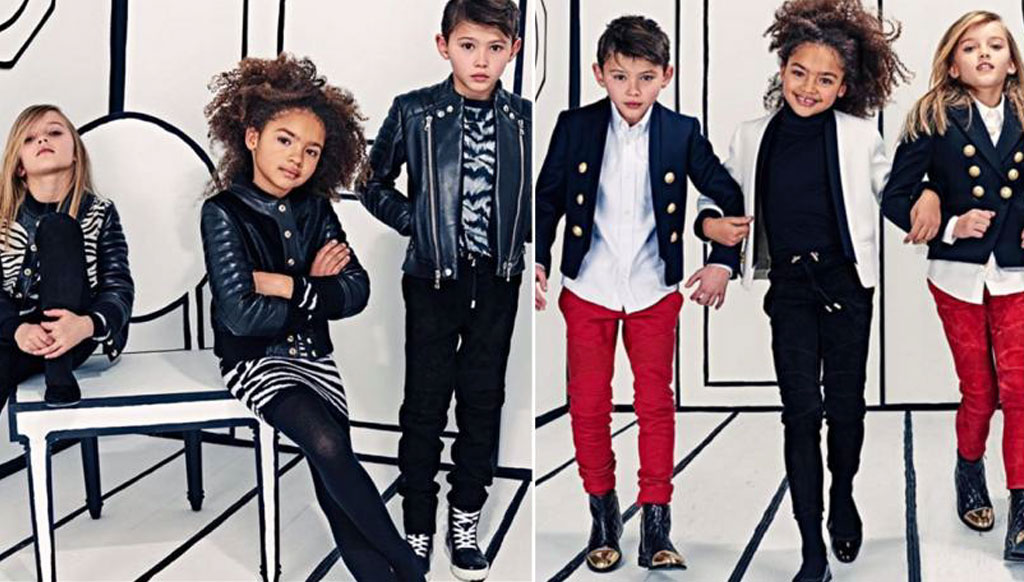 Get your hands on Balmain’s first ever kids’ collection