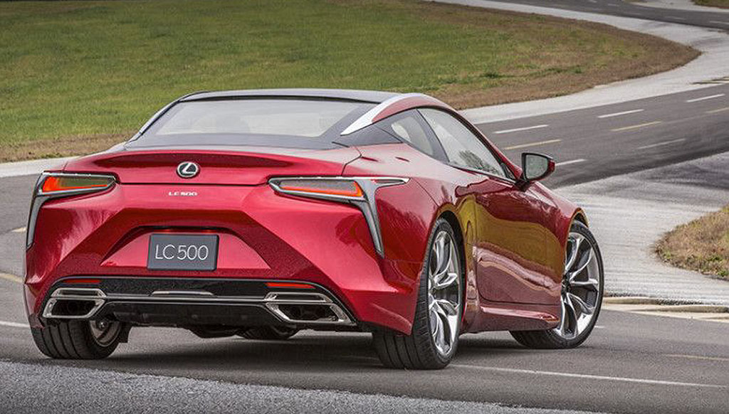 Lexus LC500 debuts 10-speed automatic transmission