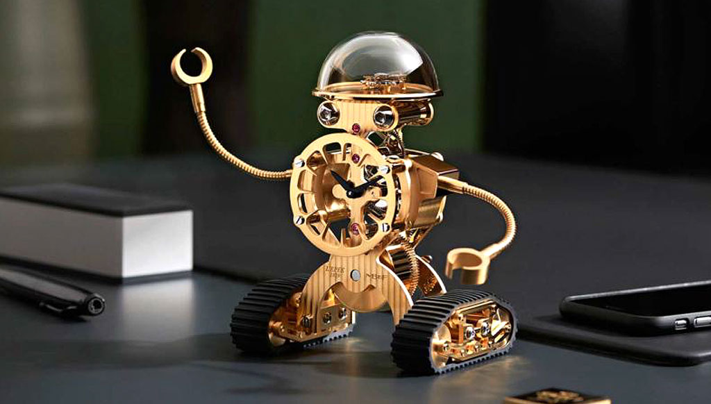 Spreading Smiles: limited edition MB&F Sherman Clock