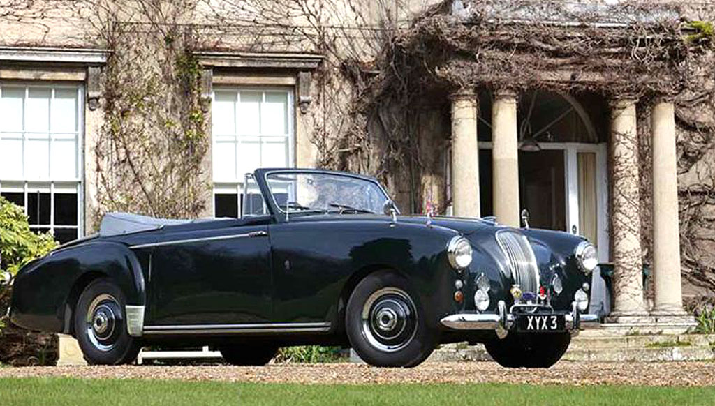 H & H Auctions Prince Philip’s 1954 Aston Martin Lagonda