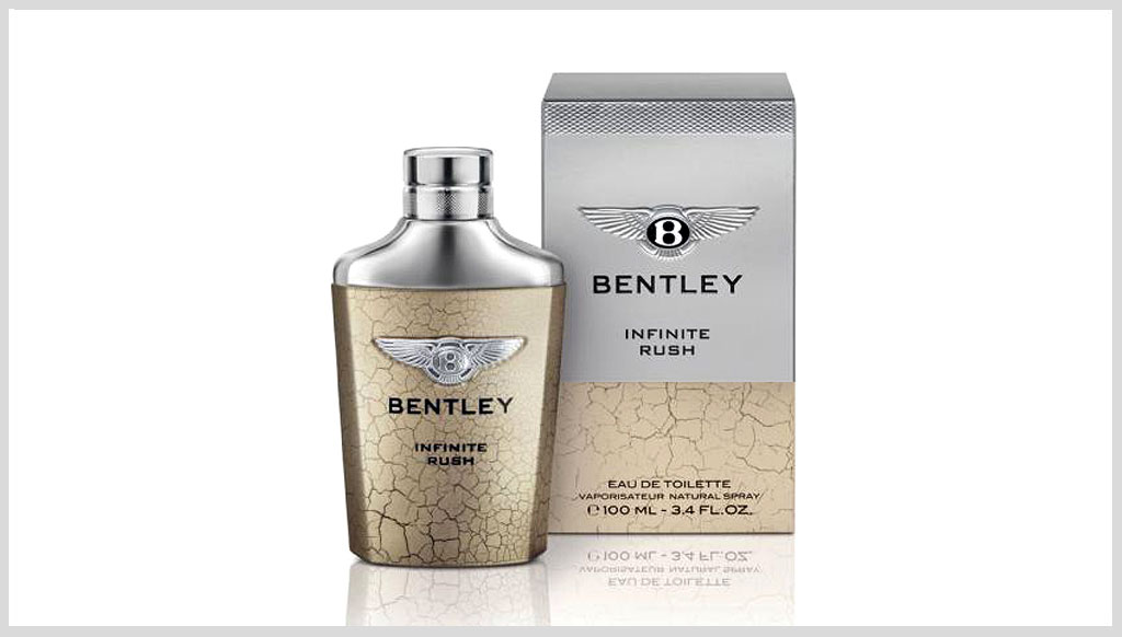 Bentley’s Infinite Rush fragrance spells adrenaline