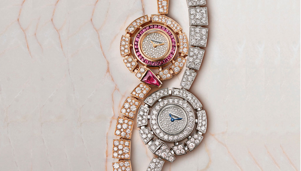 Bulgari’s Serpenti Incantati sparkles with diamonds and rubellites