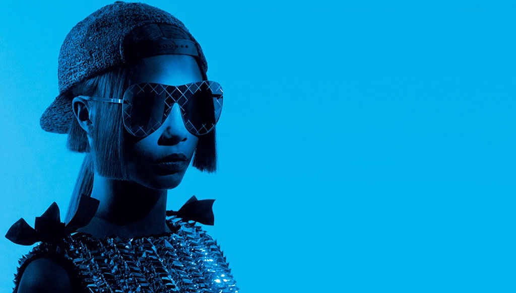 Cara Delevingne fronts Chanel’s eyewear campaign