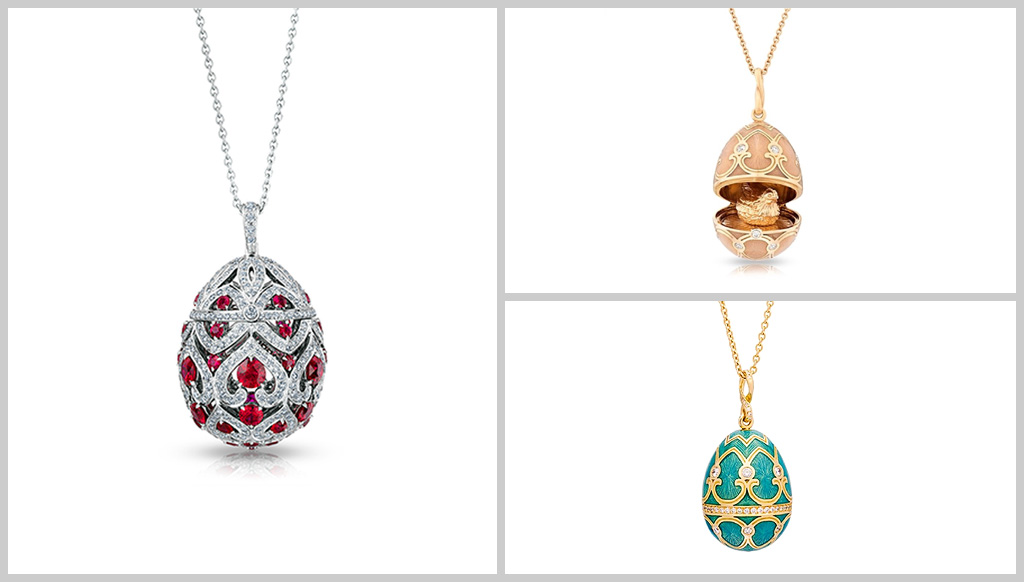 Celebrate Easter with Fabergé’s enchanting Egg Pendants