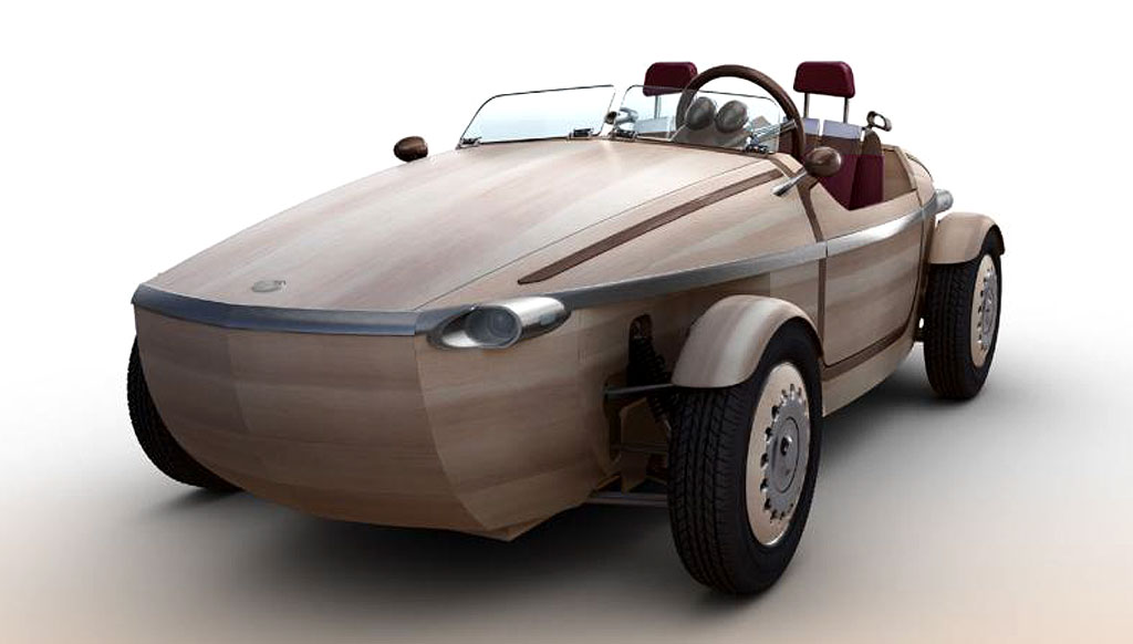Toyota’s wooden concept car to be unveiled at the Milan Design Week 2016