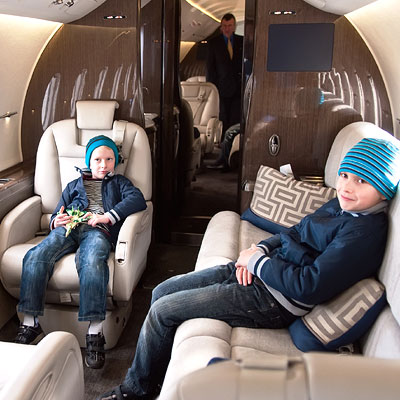 wealthy kids