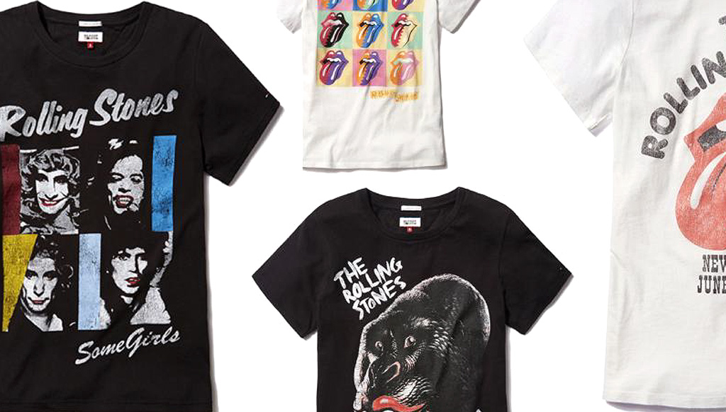 Tommy Hilfiger designs limited edition line for Rolling Stones