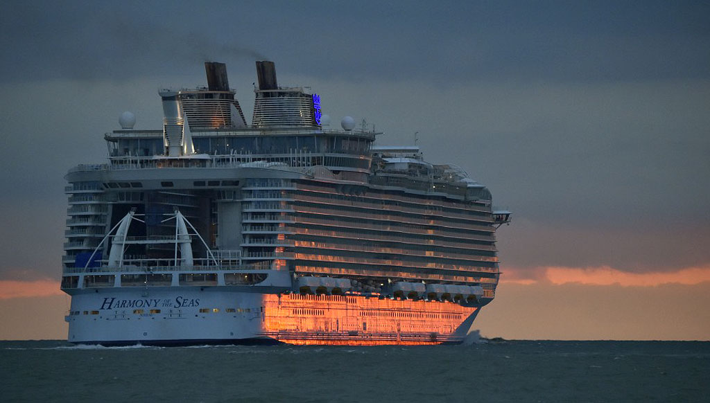 Biggest-ever cruise ship: Harmony of the Seas