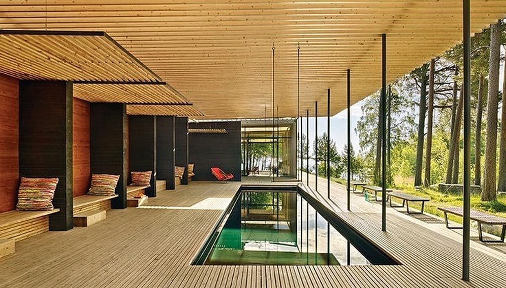 Forest Sauna House in Sweden