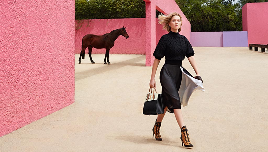 celebrating women — Lea Seydoux for Louis Vuitton