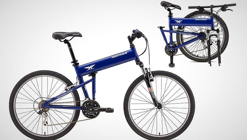 Montague Paratrooper folding mountain bikes are perfect for adventure