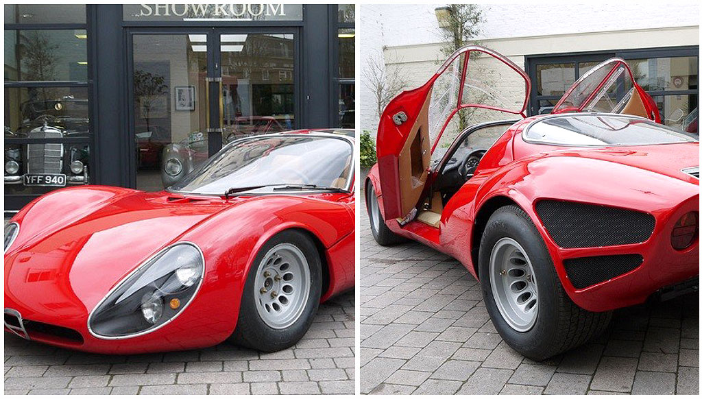 1967 Alfa Romeo Tipo 33 Stradale Continuation up for auction