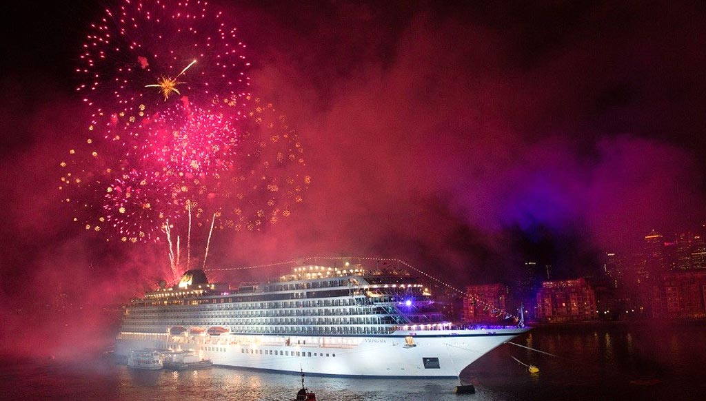 Viking Ocean Cruises launches new ship in London