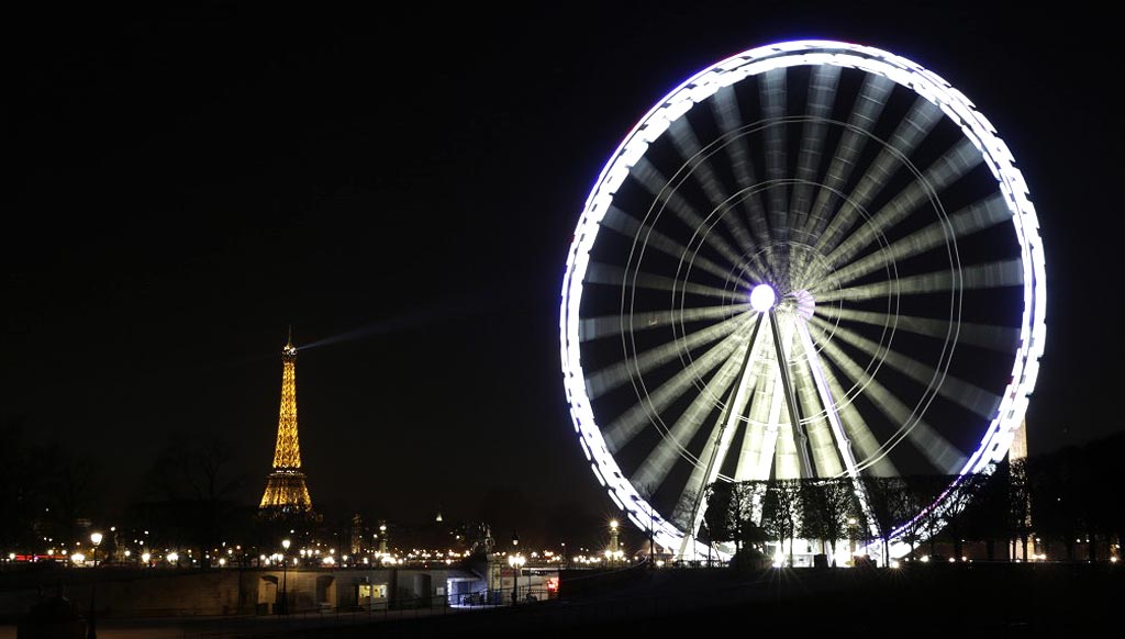 Paris Ferris Wheel turns popup restaurant for a night Theluxecafe
