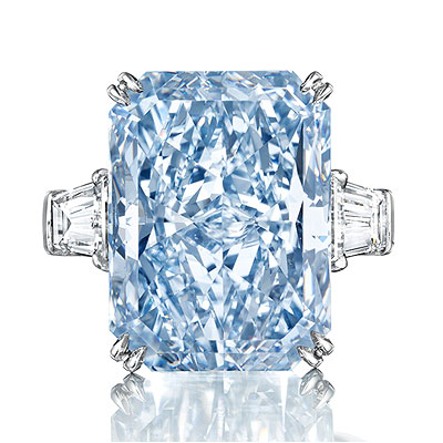 intense blue diamond