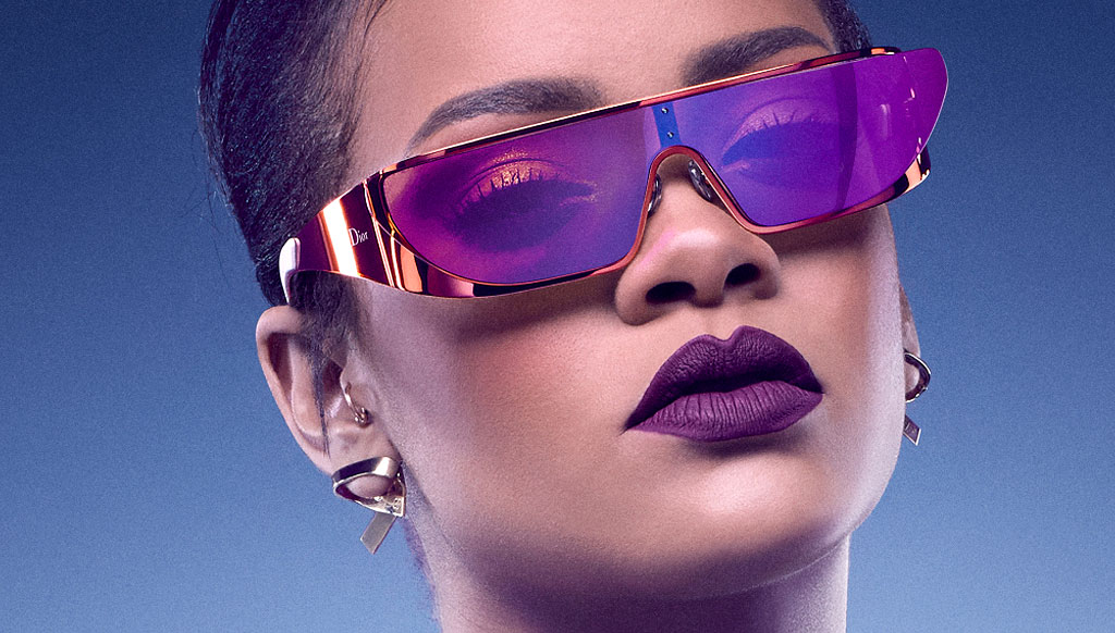 Rihanna designs Star Trek-inspired sunglasses for Dior