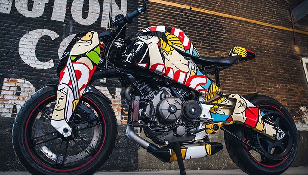 Art-on-Wheels: Samurai-inspired motorcycles from Ronin