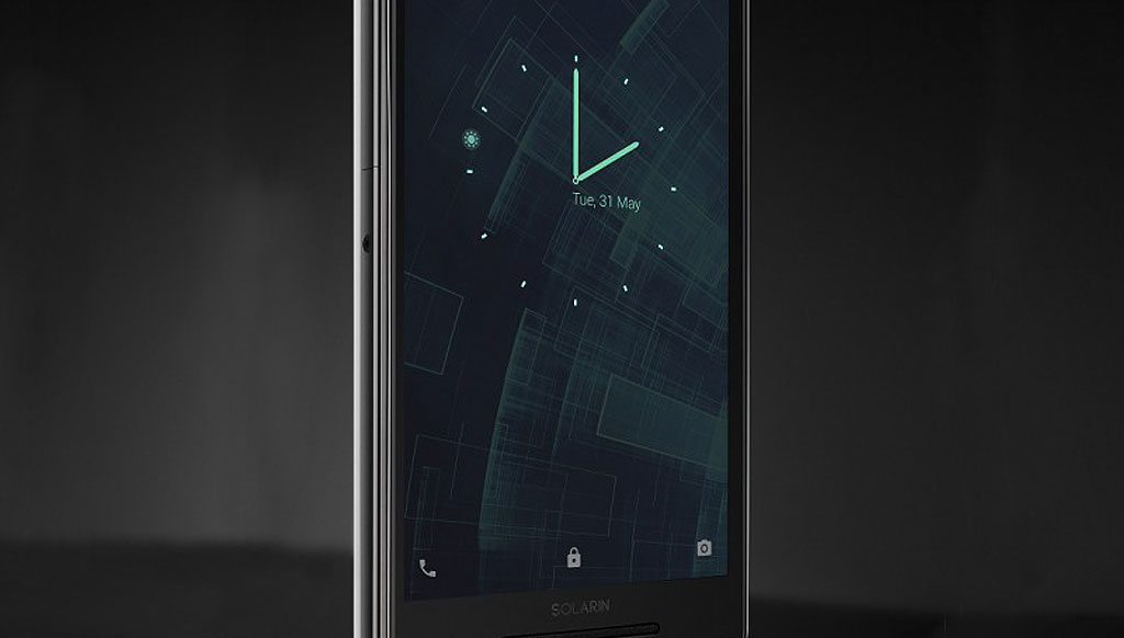 Super-secure Solarin Smartphone with a $14,000 price tag