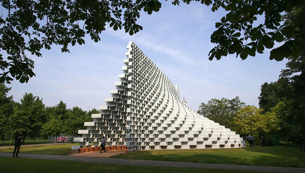 The Unzipped Wall: Serpentine Galleries 2016 Pavilion