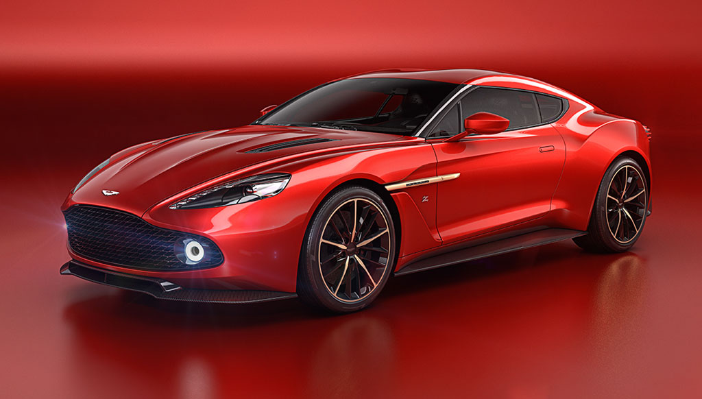 The unveiling of limited edition Vanquish Zagato by Aston Martin