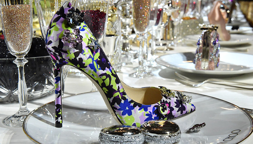 Jimmy Choo’s team up with Swarovski makes for a banquet of bling!