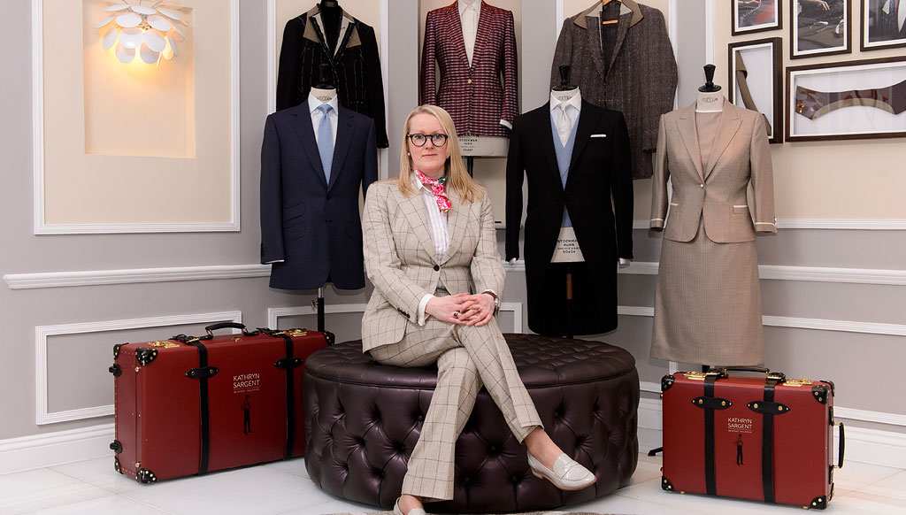 Stitching up history: Kathryn Sargent at Savile Row Stitching up history: Kathryn Sargent at Savile Row
