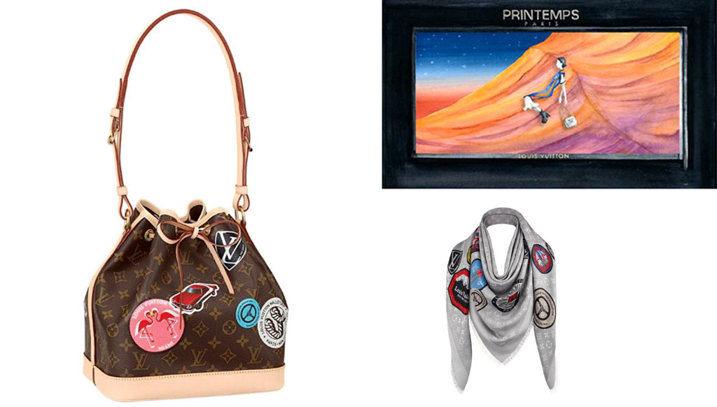 ‘Louis Vuitton loves Printemps’: Lunar fantasy & exclusive selection