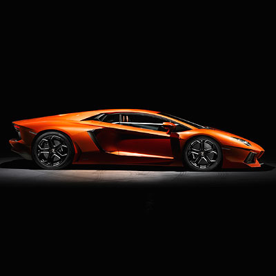 the v12 aventador