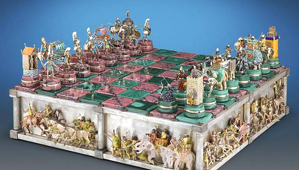 A fantasy battlefield chess-set for $1.65 million!