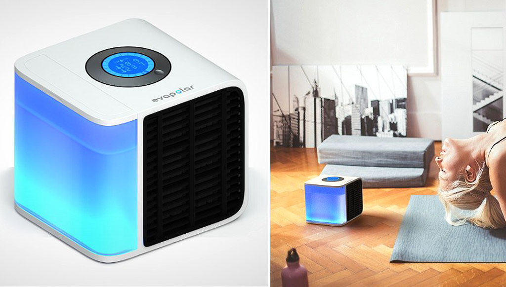 Carry the cool climes with you, through this personal air conditioner