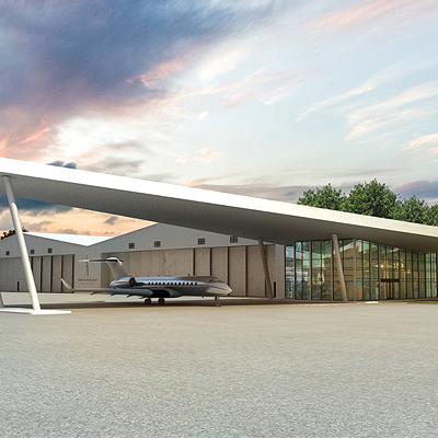 private jet parking
