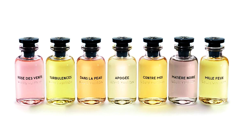 Bouquet of seven fragrances from Louis Vuitton