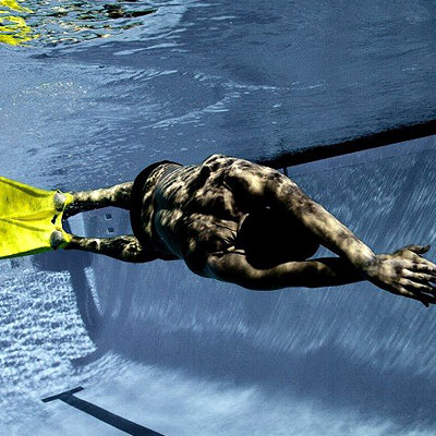 swim literally