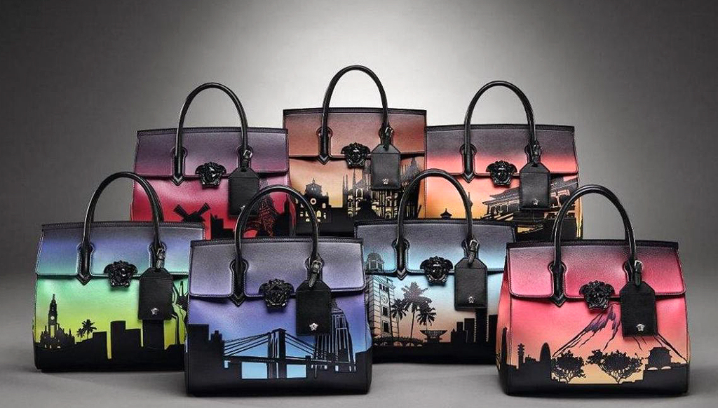 Versace’s limited edition collection: 7 Bags for 7 Cities !