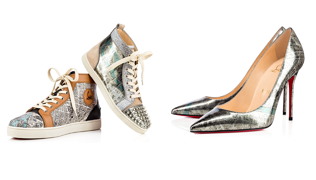Christian Louboutin’s capsule collection inspired by the cityscapes of Paris