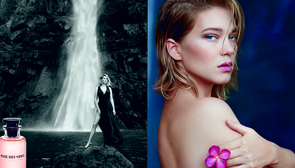 Louis Vuitton debut perfume campaign features Lea Seydoux Louis Vuitton debut perfume campaign features Lea Seydoux