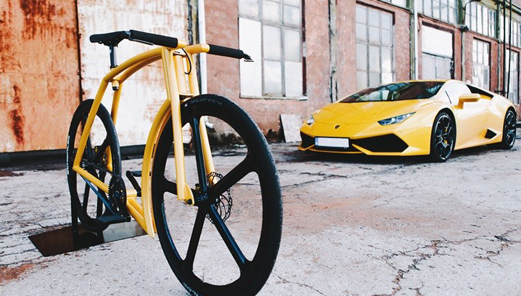 Lamborghini Inspired bike from Viks