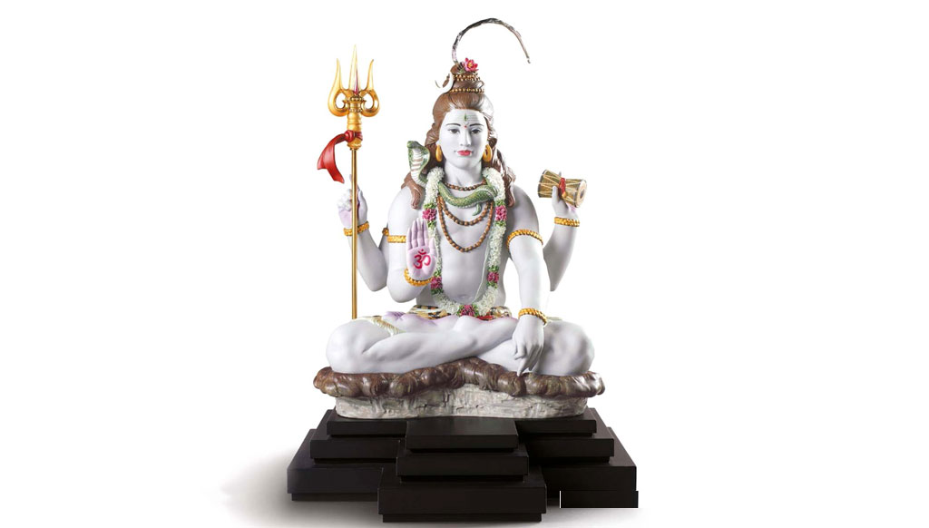 And now, Lladró creates porcelain statue of Lord Shiva