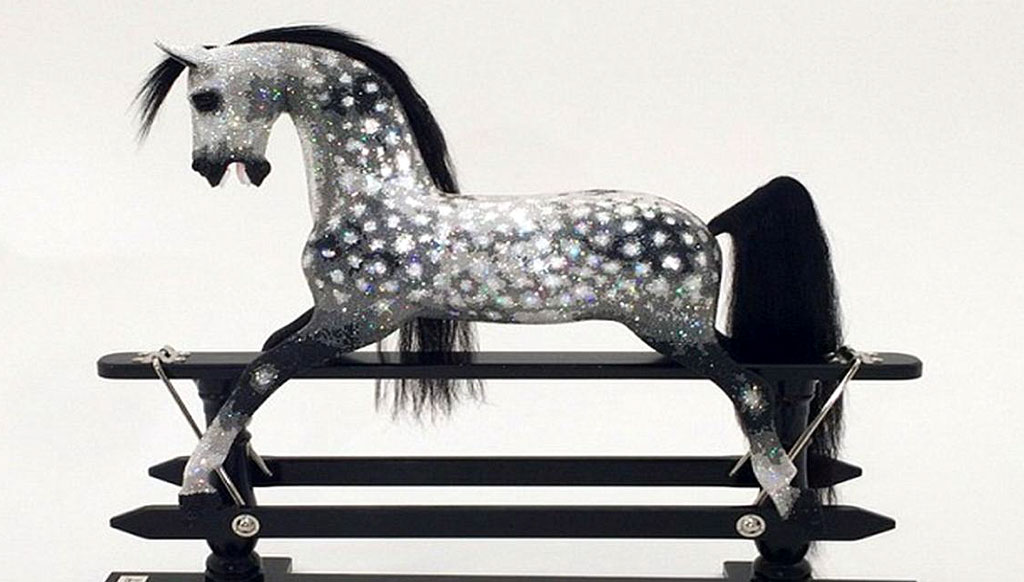 World’s most expensive Swarovski rocking horse