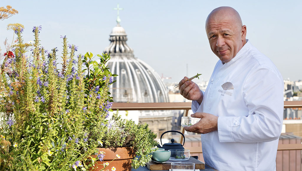 Mandarin Oriental Paris unveils urban rooftop vegetable garden