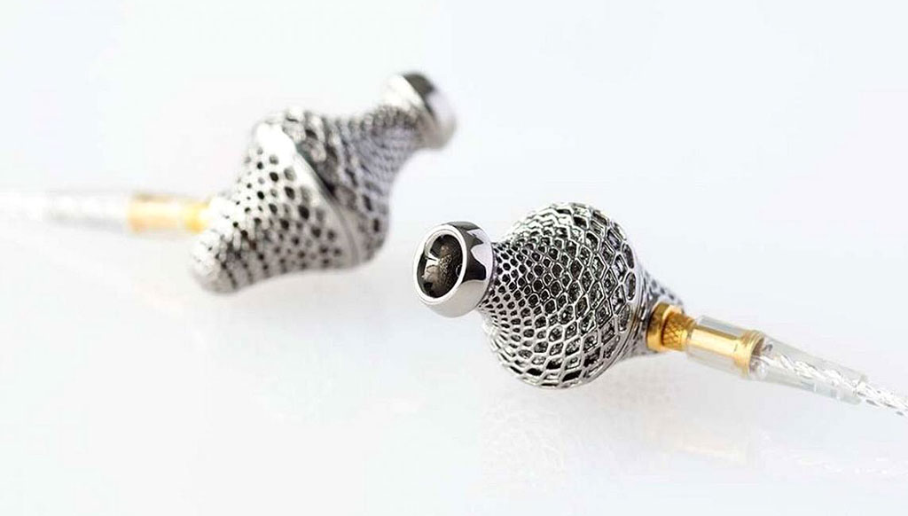 Fancy a pair of 3D printed Titanium earphones?