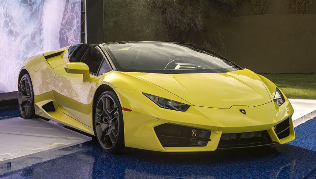 Zipping into India: Lamborghini Huracan RWD Convertible