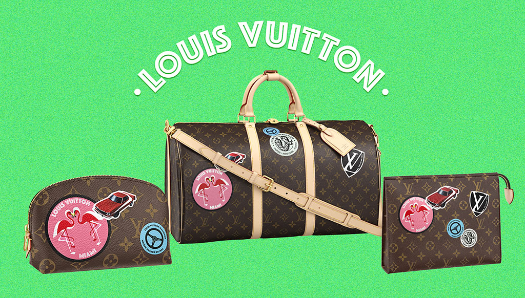 A world tour with the Louis Vuitton monogram