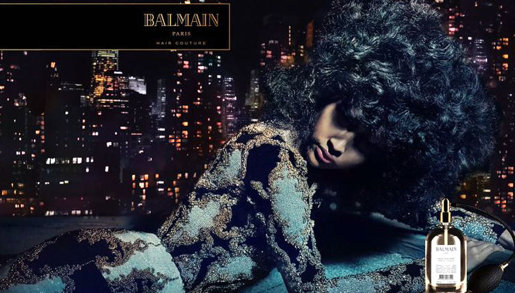 Balmain’s new luxury scent for your gorgeous tresses