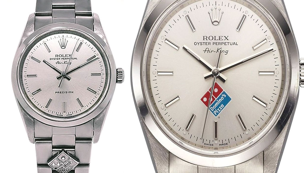 This Rolex is a Domino’s Special!